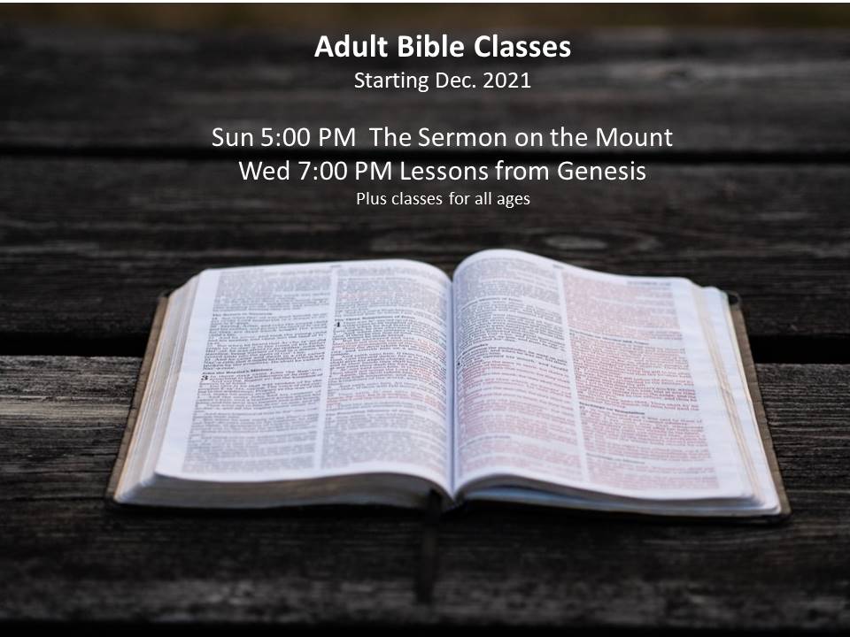 Adult Bible Classes